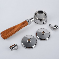 3-in-1-suodatinkahva 4Barista 58 mm – E61 (puukahva)
