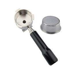 Kaksinokkainen suodatinkahva 4Barista 51 mm – De’Longhi Dedica (musta kahva)