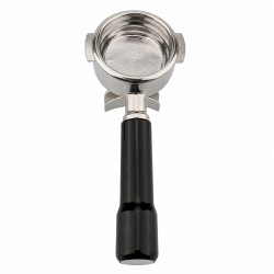 Kaksinokkainen suodatinkahva 4Barista 58 mm – E61 (musta kahva)