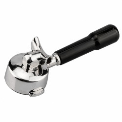 Kaksinokkainen suodatinkahva 4Barista 58 mm – E61 (musta kahva)