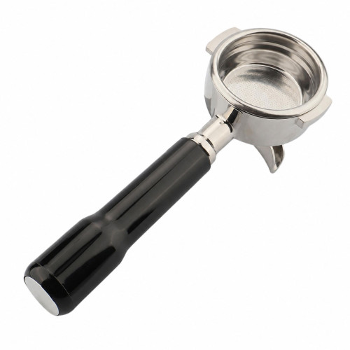 Kaksinokkainen suodatinkahva 4Barista 58 mm – E61 (musta kahva)