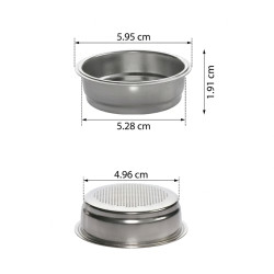Yhden annoksen kori 51 mm (7–9 g)