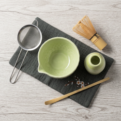 Matcha set 4Barista (light green) – keramiikka-astiasto matcha-teen valmistukseen 