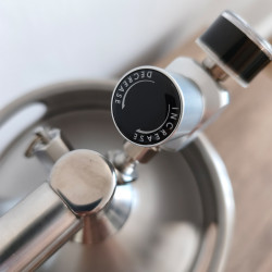 Nitro Cold Brew 5 litran ruostumattomasta teräksestä valmistettu minikeg 4Barista