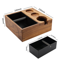 Tamper asema ja Knock box 4Barista
