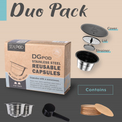 2x uudelleenkäytettävä kapseli SEALPOD tuotteelle Dolce Gusto ®