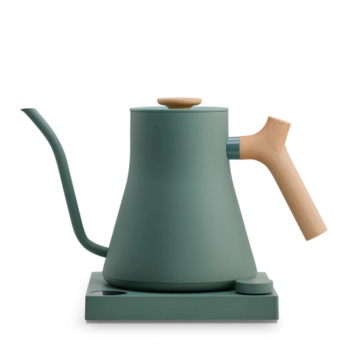 Fellow Stagg EKG Smoke green + Maple | Vedenkeitin Gooseneck