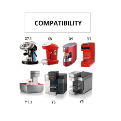 Uudelleen käytettävä ECO-kapseli Illy® X7.1 X8, X9, Y1.1, Y5, Y3A