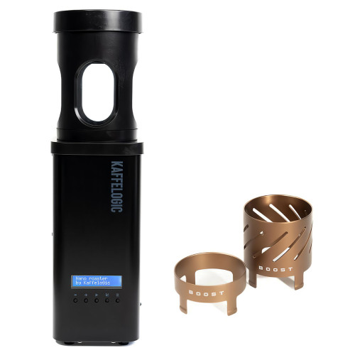 Kaffelogic Nano 7e | Kahvinpaahdin + Kaffelogic Boost kit v2