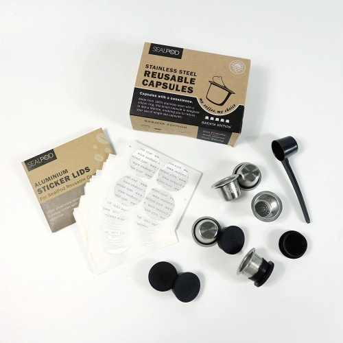 Uudelleenkäytettävät kapselit SEALPOD tuotteelle Nespresso ® - 5 kpl