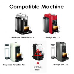 Nespresso Vertuo uudelleenkäytettävä