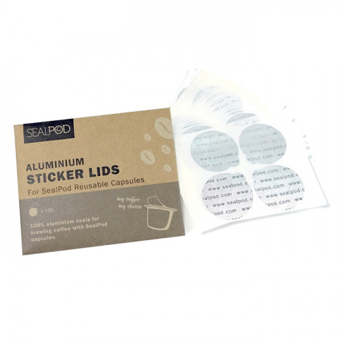 SEALPOD Alumiinikannet malleille Nespresso ® - 100 kpl
