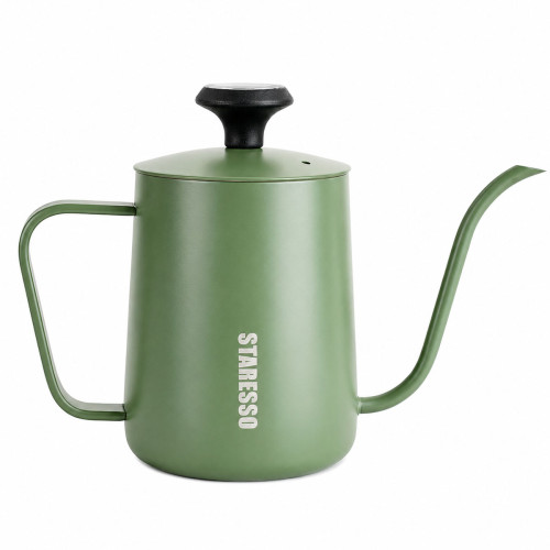 FAQ - Kysymyksiä tuotteesta Staresso Pour over coffee kettle (vihreä) | Gooseneck FAQ - Kysymyksiä tuotteesta Staresso Pour over coffee kettle (vihreä) | Gooseneck