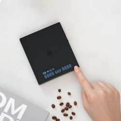 TIMEMORE Black Mirror Mini (musta) – digitaalinen kahvivaaka