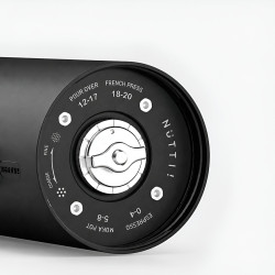 Timemore × Nuttii OX Lite – kannettava sähköinen kahvimylly (musta)