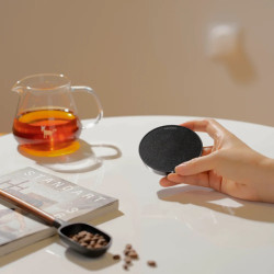 Timemore Black Mirror DOT (black) – kompakti barista vaaka, jossa on bluetooth