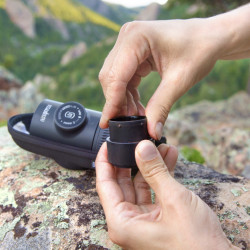 Wacaco NanoPresso (musta) + suojapussi - Käytetty