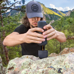 Wacaco NanoPresso (musta) + suojapussi - Käytetty