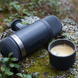 Wacaco NanoPresso (musta) + Nespresso sovitin - Käytetty Wacaco NanoPresso (musta) + Nespresso sovitin - Käytetty