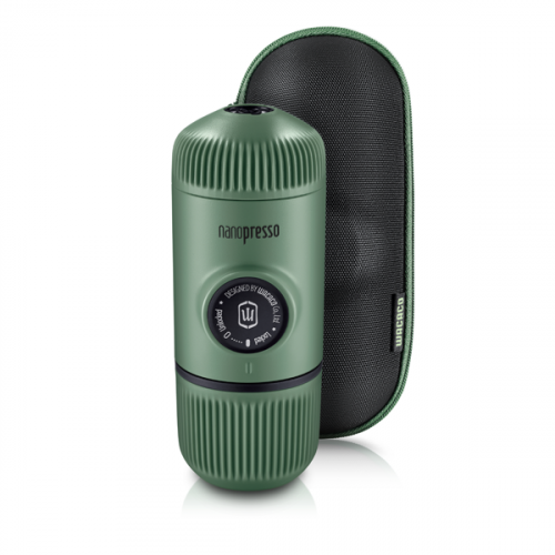 Wacaco NanoPresso (sammaleenvihreä) + kova kuori - Käytetty