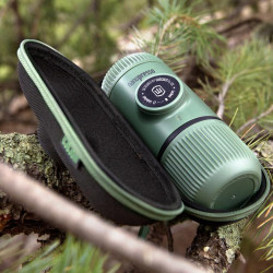 Wacaco NanoPresso (sammaleenvihreä) + kova kuori - Käytetty